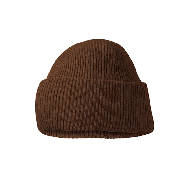 Beechfield Unisex Vuxen Klassisk Djup Manschett Mössa En Storlek Valnöt Walnut One Size