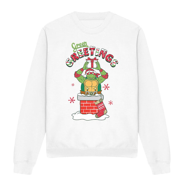 Teenage Mutant Ninja Turtles Unisex Vuxen Grön Hälsningar Chris White S