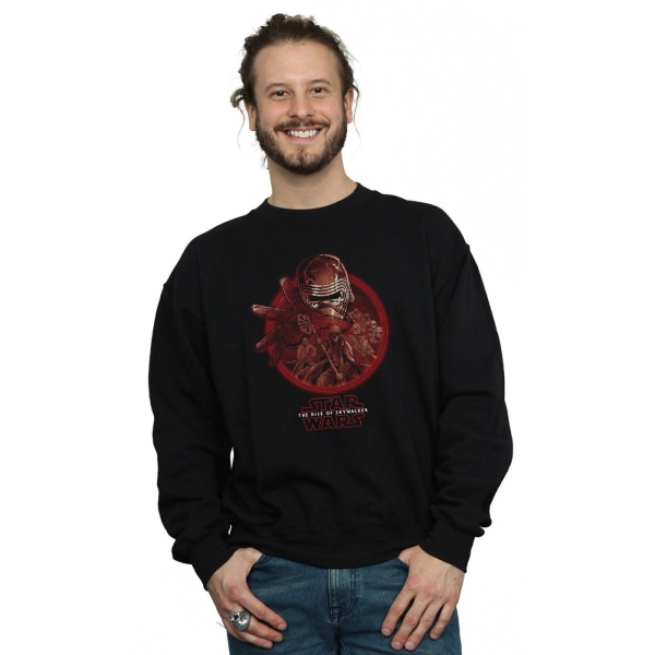 Star Wars: The Rise of Skywalker tröja för män Knights Of Ren Black 3XL