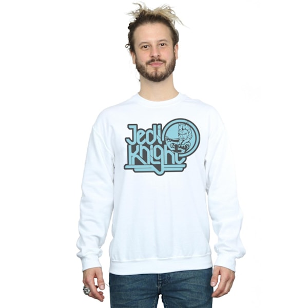 Star Wars Mens Clone Wars Jedi Knight Ahsoka Sweatshirt 3XL Vit White 3XL