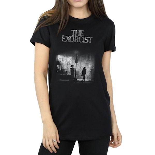 The Exorcist Damkläder/Dam Mono Distressed Poster Bomull Pojkvän Black XL