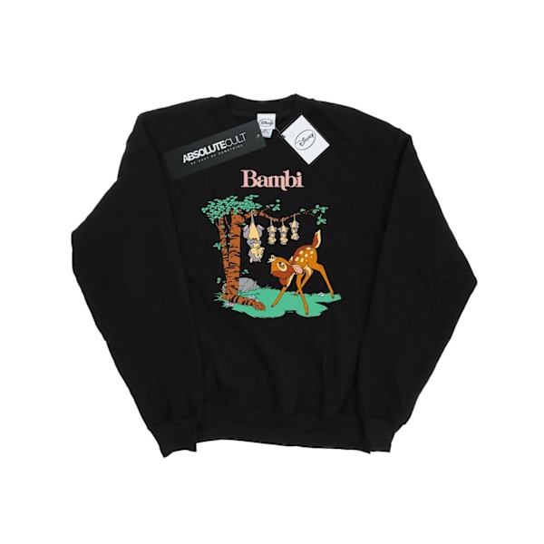 Disney Girls Bambi Tilted Up Sweatshirt 12-13 år Svart Black 12-13 Years