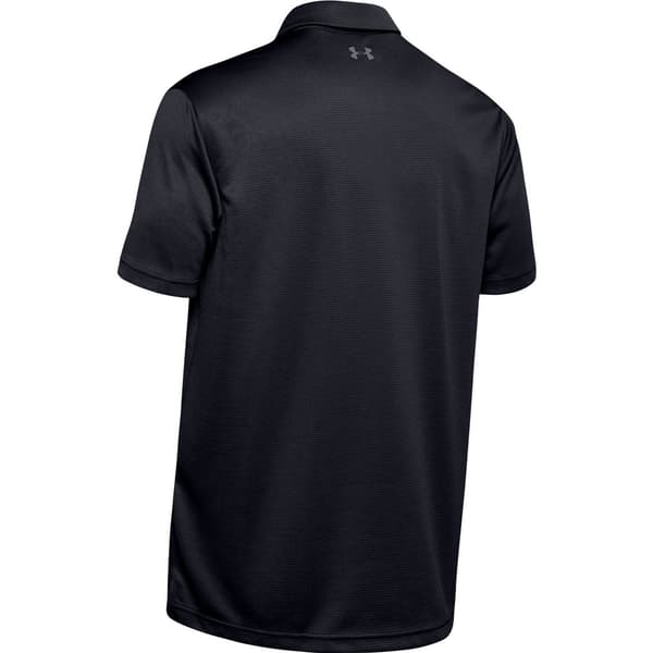 Under Armour Herr Tech Polotröja S Svart/Grafit Black/Graphite S