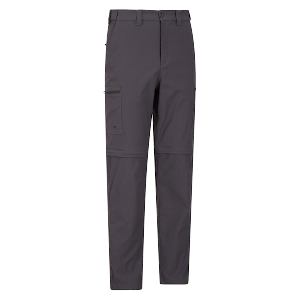 Mountain Warehouse Trek Stretch Convertible Byxor för Herr 28R G Grey 28R