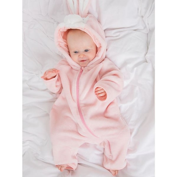 Larkwood Babies Kanin Design All In One 12-18 Månader Rosa Pink 12-18 Months