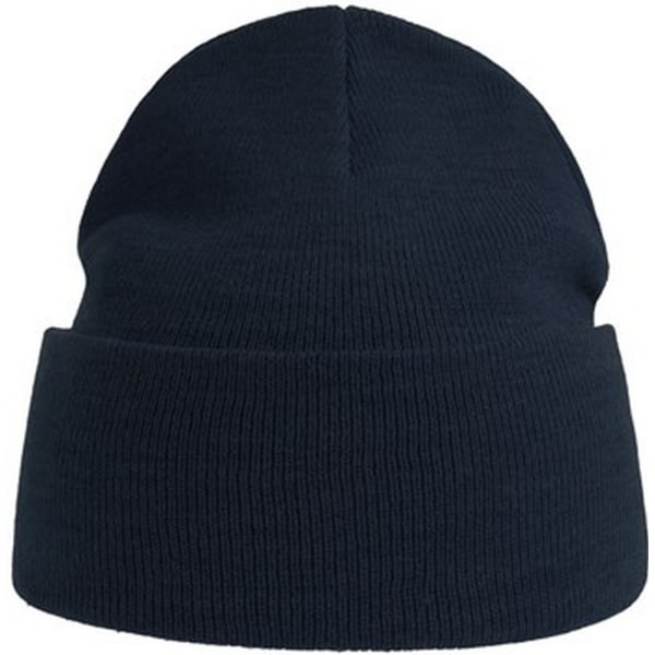 Atlantis Unisex Adult Pure Recycled Beanie One Size Marinblå Navy One Size