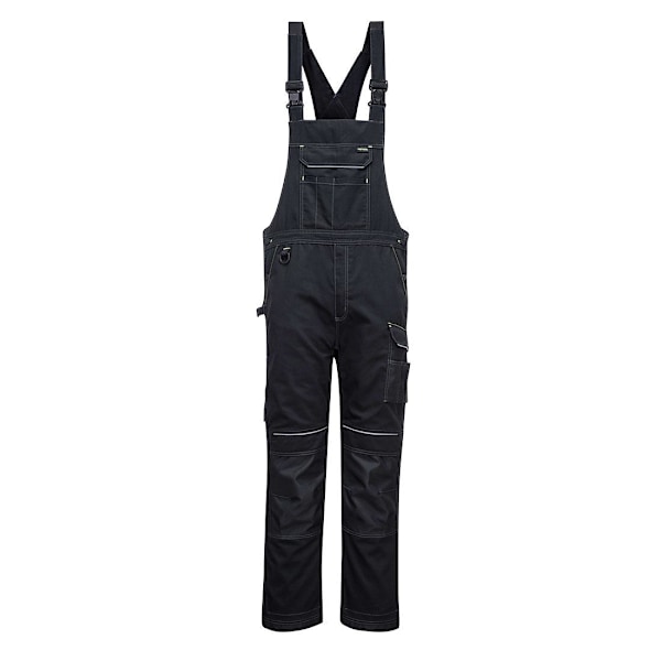 Portwest Herr PW3 Arbetsbyxa Och Haklapp Overall M Svart Black M