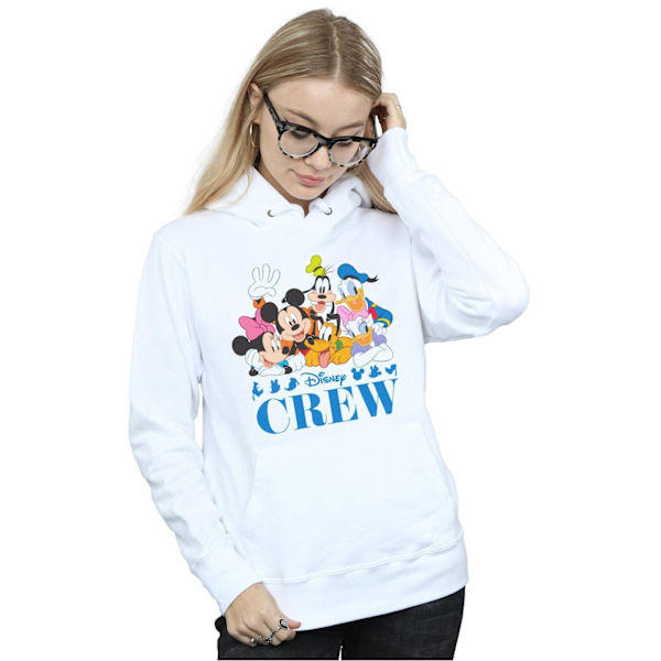 Disney Dam/Kvinnor Mickey Mouse Disney Friends Hoodie M Vit White M