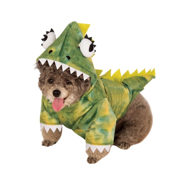 Bristol Novelty Dinosaur Dog Costume M Grön Green M