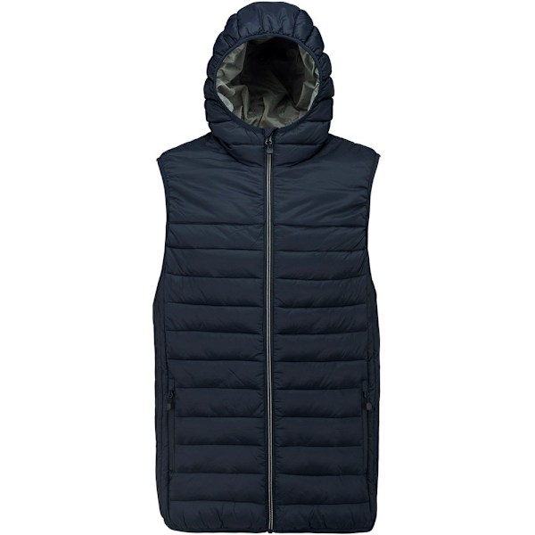Proact Mens Hooded Padded Bodywarmer M Navy Navy M