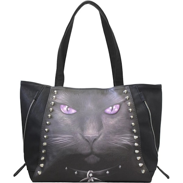 Spiral Direct Svart Katt Tote Bag One Size Svart Black One Size