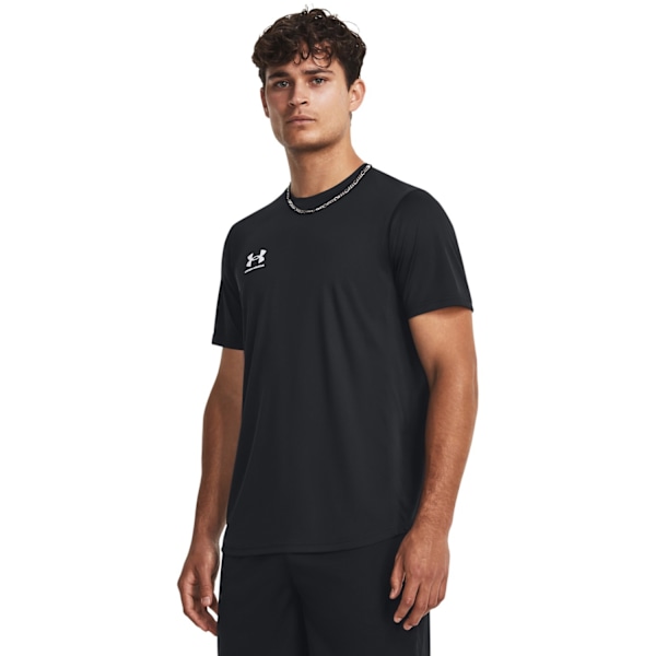 Under Armour Herr Challenger Tränings T-shirt XL Svart/Vit Black/White XL