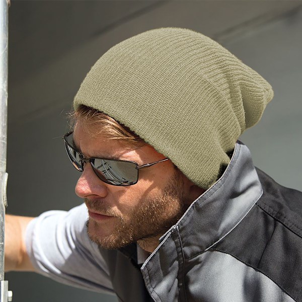 Result Winter Essentials Core Softex Beanie Hat One Size Oatmea Oatmeal One Size