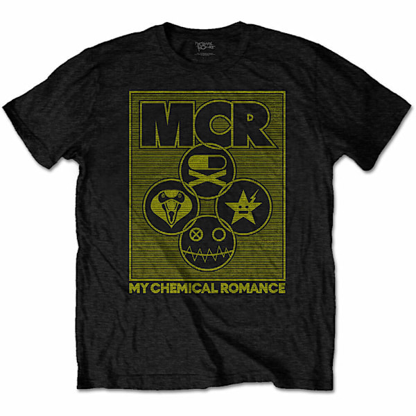 My Chemical Romance Unisex Adult Lock Box T-Shirt XL Svart Black XL