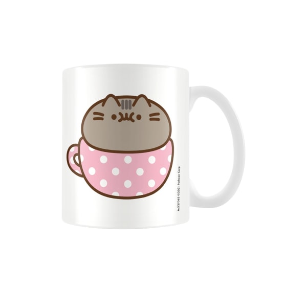 Pusheen Catpusheeno Mugg One Size Vit/Rosa/Brun White/Pink/Brown One Size