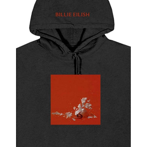 Billie Eilish Unisex Vuxen Therefore I Am Hoodie M Svart Black M