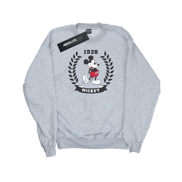 Disney Womens/Ladies Mickey Mouse Laurel Sweatshirt L Heather G Heather Grey L