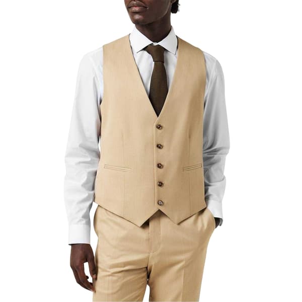 Twisted Tailor Herr Slim Västar 44 i Neutral Neutral 44 in