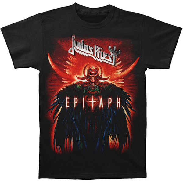 Judas Priest Unisex Adult Epitaph Jumbo Bomull T-shirt XL Svart Black XL