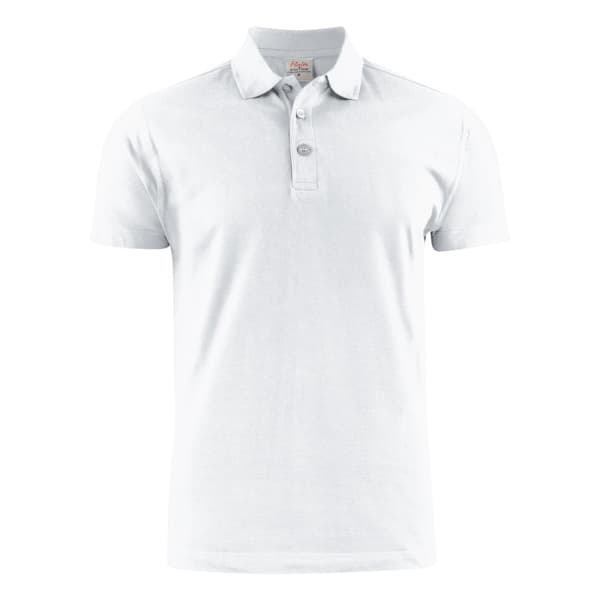 Printer Herr Surf Light RSX Melange Pikétröja S Vit White S