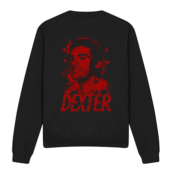 Dexter Unisex Vuxen Born In Blood Sweatshirt L Svart Black L