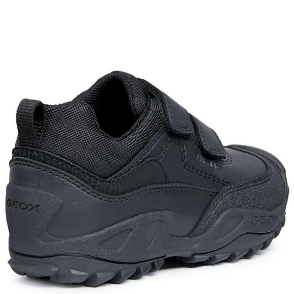 Geox Boys New Savage Abx Läder Sneakers 3 UK Svart Black 3 UK