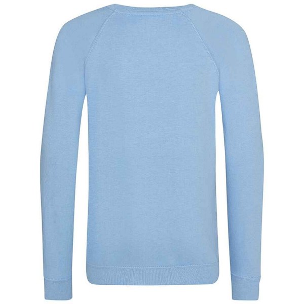 Awdis Barn/Barn Akademi Raglan Sweatshirt 3-4 År Sky Blå Sky Blue 3-4 Years