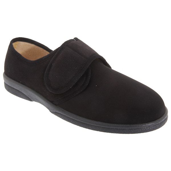 Sleepers Herr Arthur Superwide Stretch Tofflor 6 UK Svart Black 6 UK