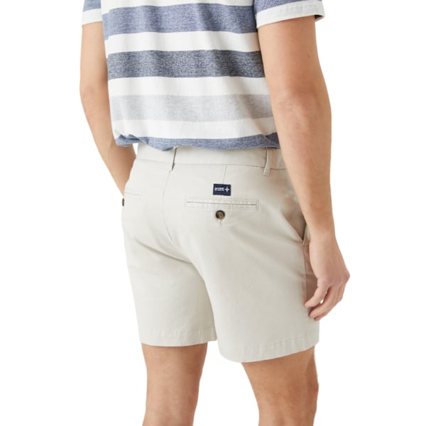 Maine Premium Skipper Shorts 36R Off White för män Off White 36R