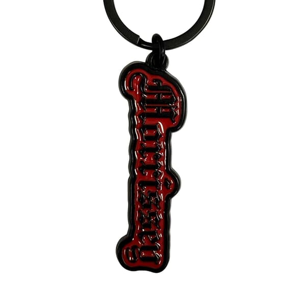 Morrissey Logonyckelring One Size Röd/Svart Red/Black One Size