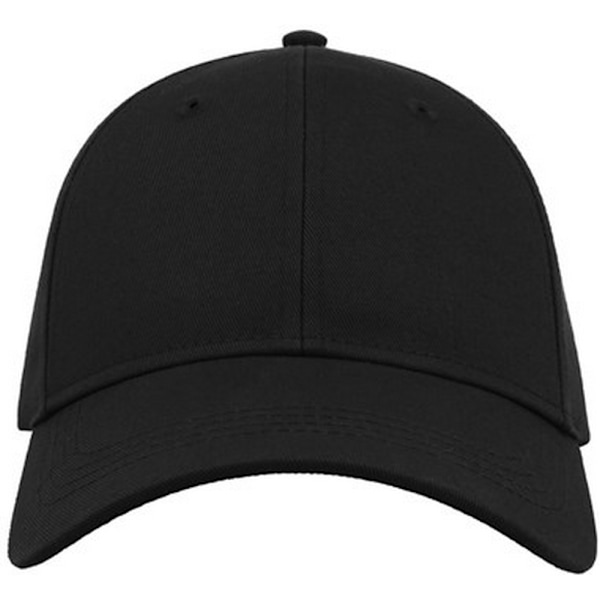 Atlantis Unisex Vuxen Böjd Twill Baseballkeps One Size Svart Black One Size