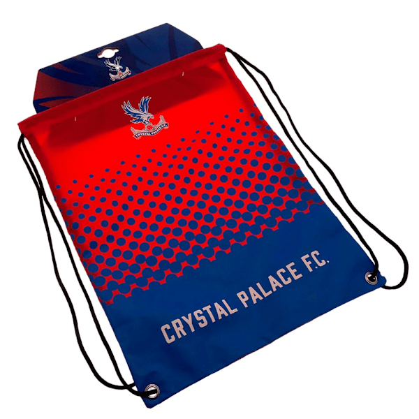 Crystal Palace FC Fade Dragkedja Väska En Storlek Röd/Blå/Vit Red/Blue/White One Size