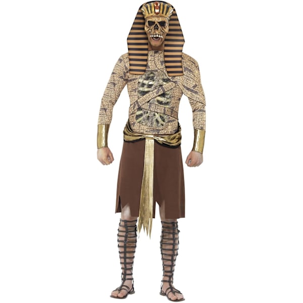 Smiffys Zombie Farao Kostymset Herr M Guld Gold M