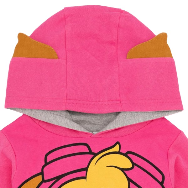 Paw Patrol Barn Hoodie med 3D-öron för barn/barn Skye 3-4 år Rosa Pink 3-4 Years