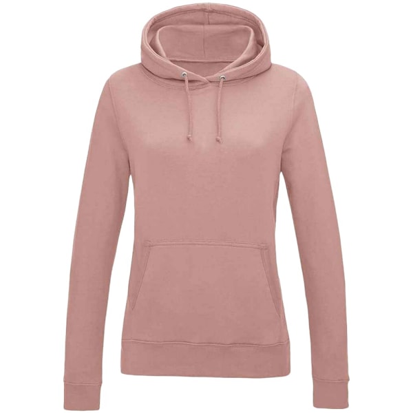 AWDis Dam/Dam Girlie College Hoodie XXL Dusty Pink Dusty Pink XXL
