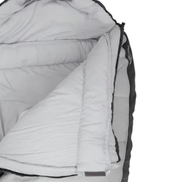 Mountain Warehouse Microlite 1400 Höger Dragkedja Vinter Mumie Sovsäck Dark Grey 215cm