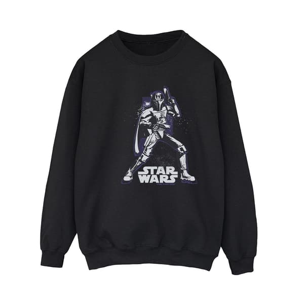 Star Wars: The Clone Wars Dam Darth Vader Pose Tröja Black M