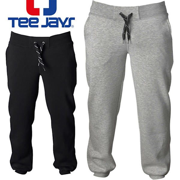 Tee Jays Herr Sweatbyxor XS Heather Grey Heather Grey XS
