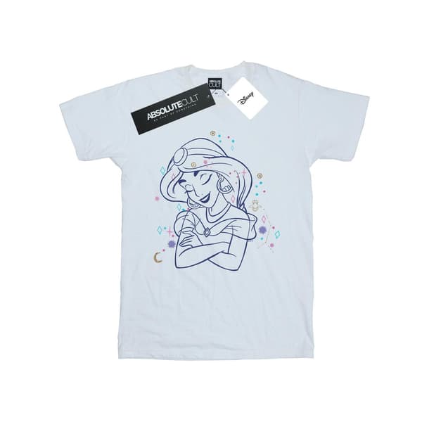 Disney Dam/Dam Aladdin Prinsessan Jasmine Constellation Cot White M