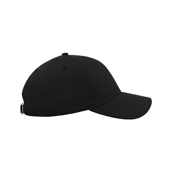 Atlantis Unisex Vuxen Böjd Twill Baseballkeps One Size Svart Black One Size