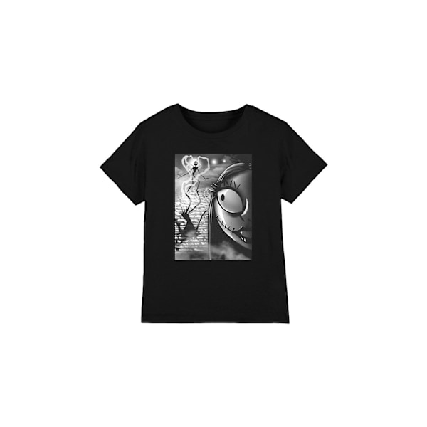 The Nightmare Before Christmas Barn/Barn Sally Närbild T-shirt Black 5-6 Years