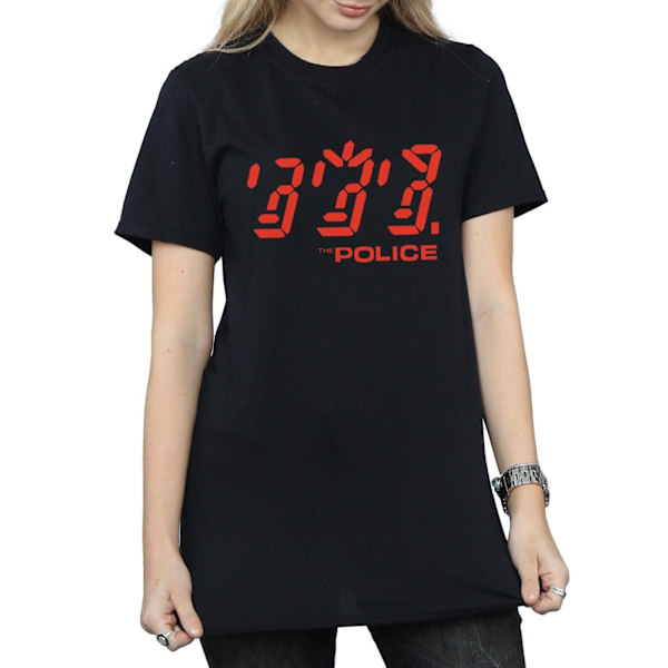 The Police Womens/Ladies Ghost Icon Cotton Boyfriend T-Shirt M Black M