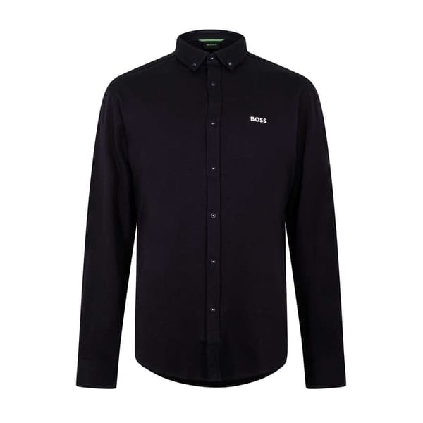Boss Herr Motion Regular Button-Down Skjorta S Mörkblå Dark Blue S