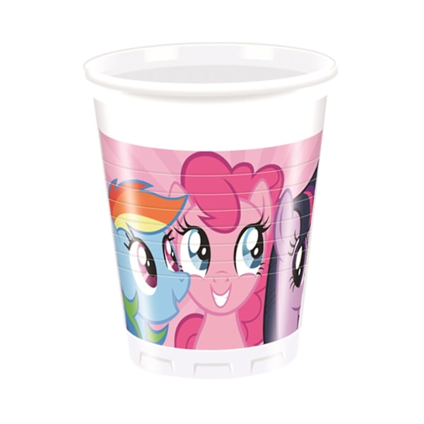 My Little Pony-figurer festkopp (8-pack) En storlek Flerfärgad Multicoloured One Size