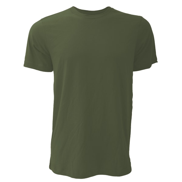 Canvas unisex jersey T-shirt med rund hals / kortärmad herr T-Sh Asphalt 2XL