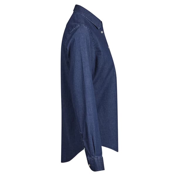 Tee Jays Dam Denimskjorta M Blå Denim Blue Denim M