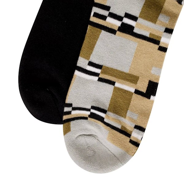 Dare 2B Unisex Adult Henry Holland Socks Set (2-pack) 6 UK-8 Black/Beige/Grey 6 UK-8 UK