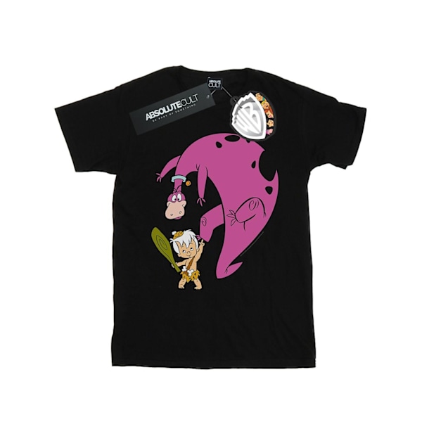 The Flintstones Herr Bamm Bamm Och Dino T-shirt XXL Svart Black XXL