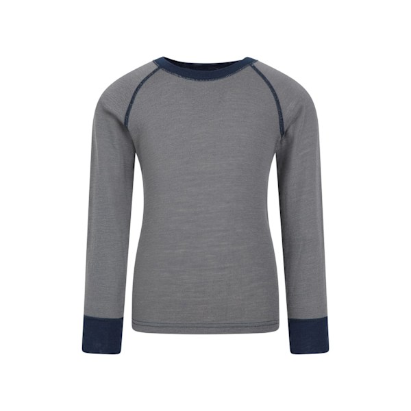 Mountain Warehouse Barn/Kids Merino II Rundhals Base Layer Grey 2-3 Years