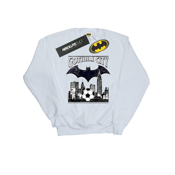 DC Comics Herr Batman Football Gotham City Sweatshirt XXL Vit White XXL